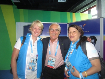 Ms Glassco & Ms Lardaruccio & Mr Kamuti